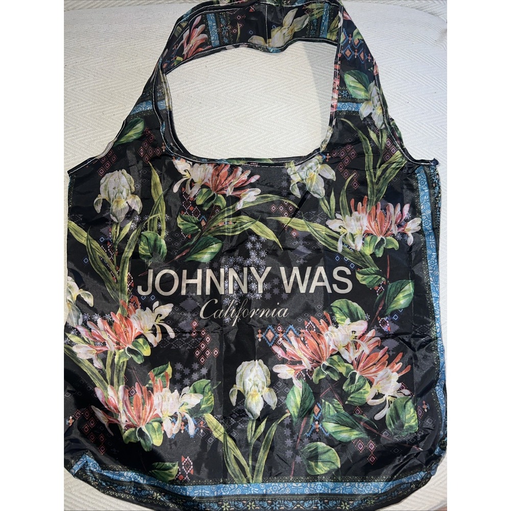 Johnny Was Brand California Gates Edge Floral Reusable Tote Bag
